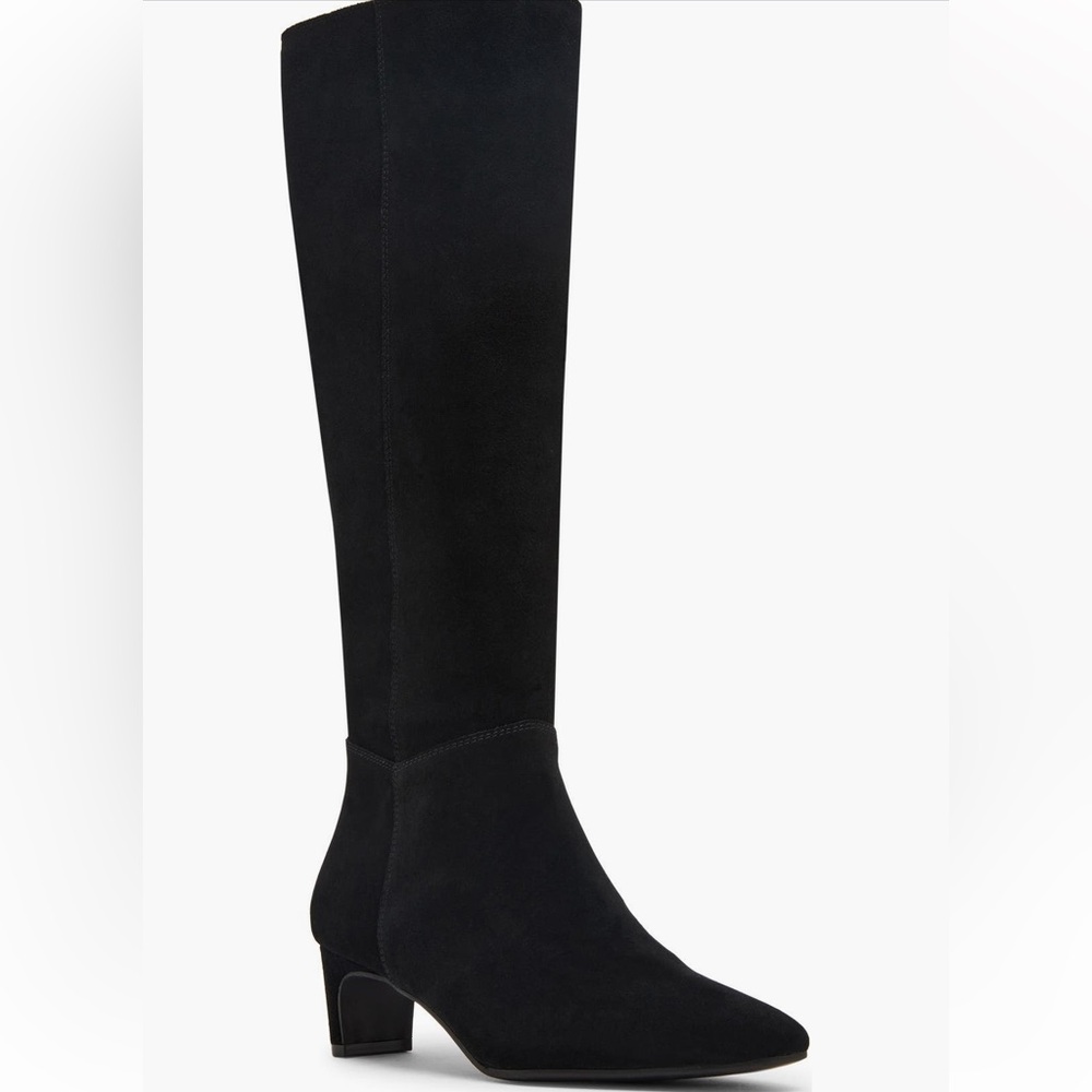 Blondo Black Suede Over-the-Knee Boot